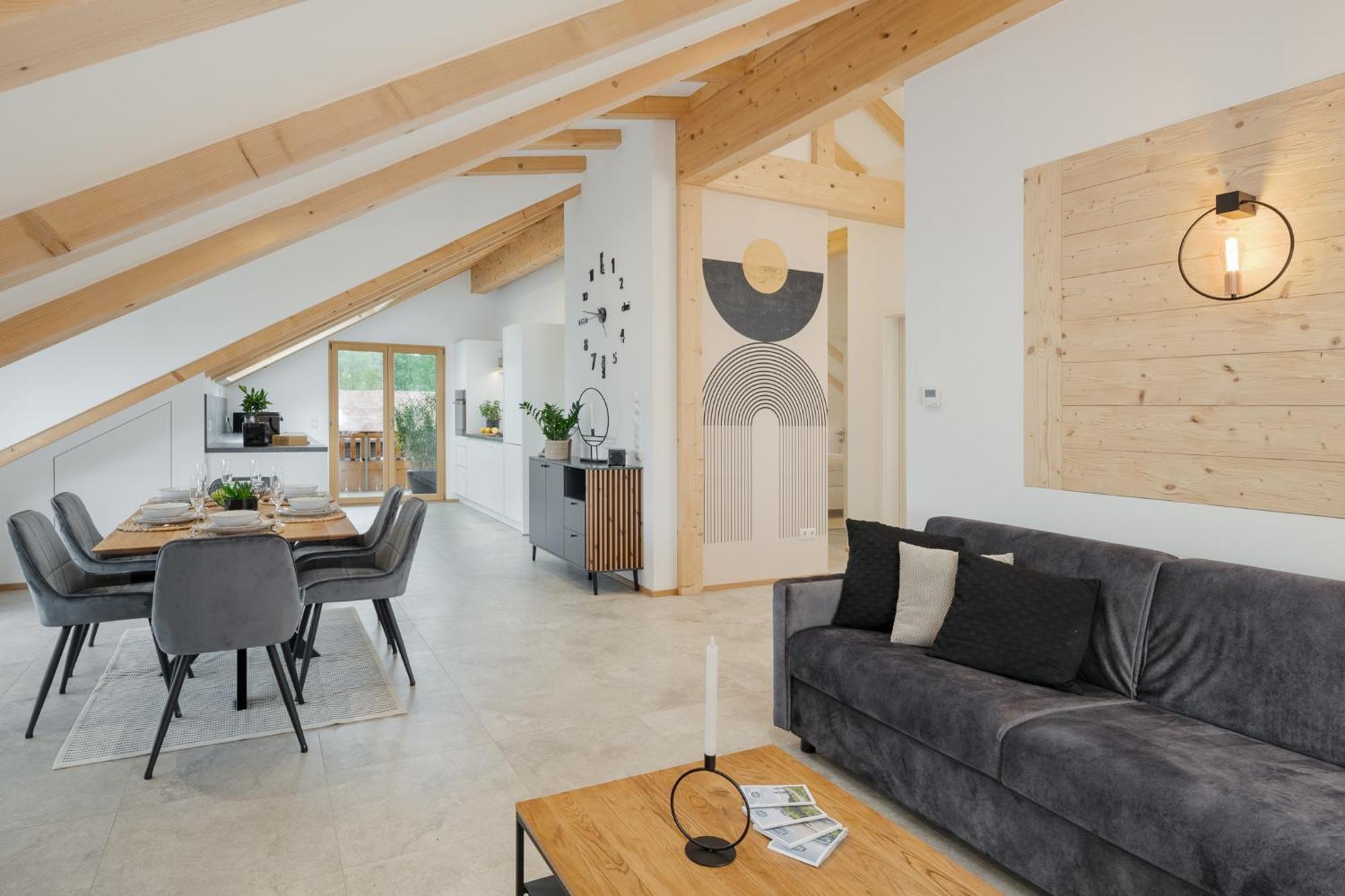 Fenjoy: Ferienapartment Mit Bergblick / Balkon / Bbq Bernau am Chiemsee Exterior photo